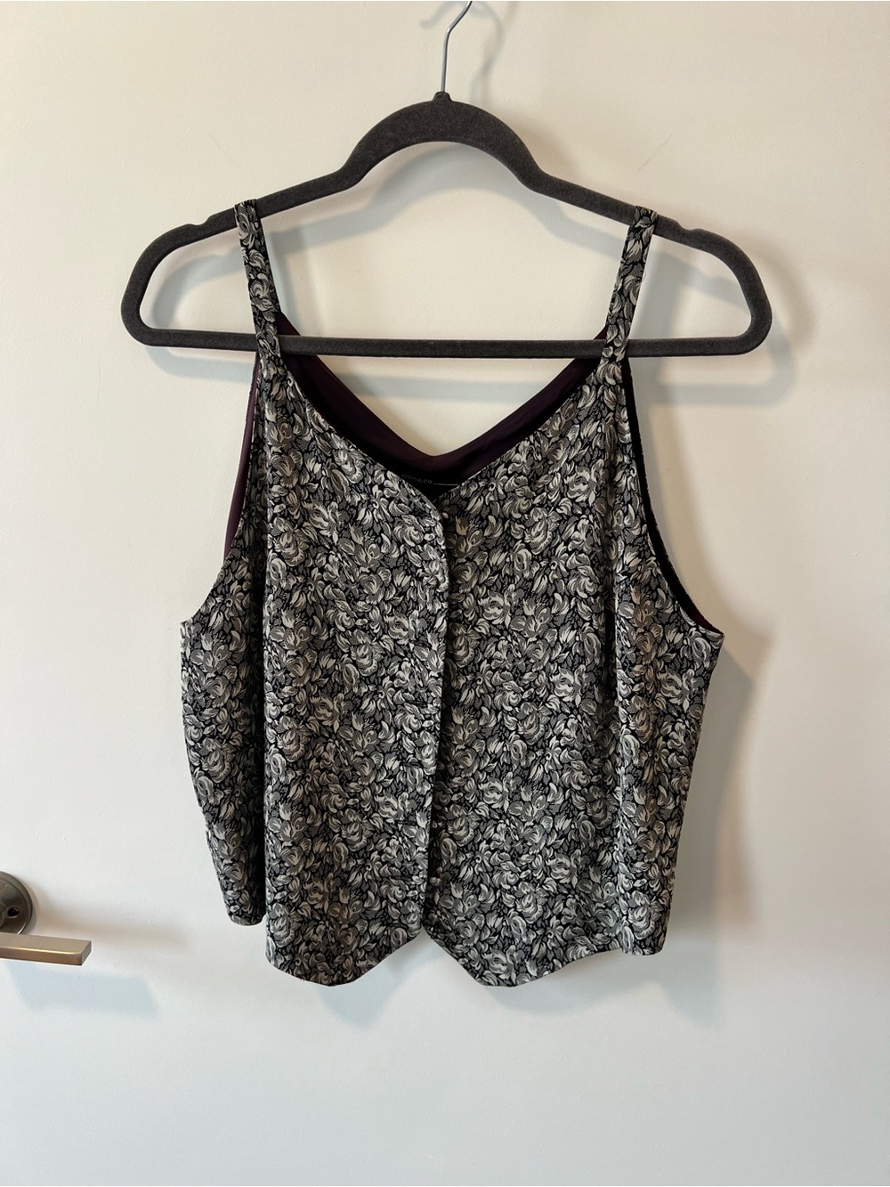 RARE Vintage Isda and Co. sleeveless button up blouse